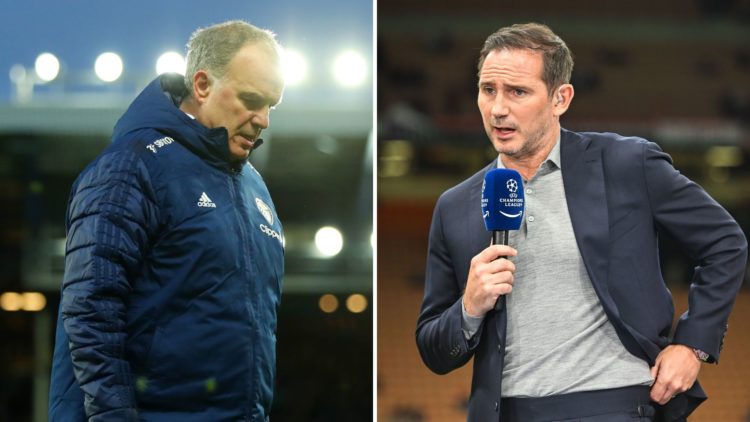 Marcelo Bielsa and Frank Lampard.