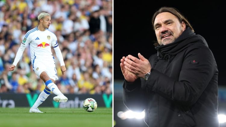 Ethan Ampadu and Daniel Farke.