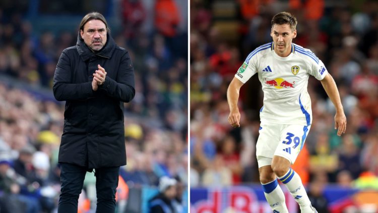 Daniel Farke and Max Woeber.