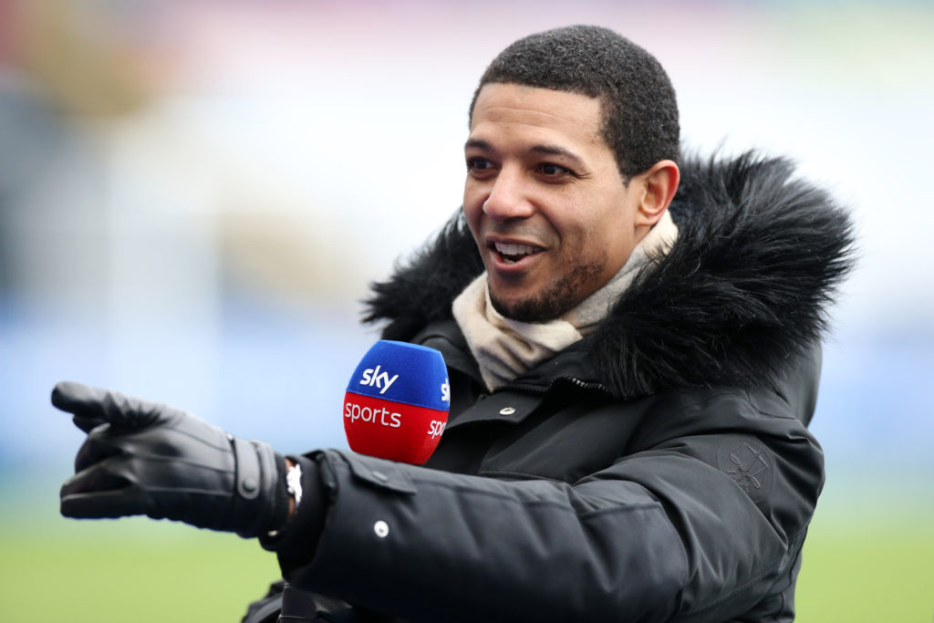 Jermaine Beckford on punditry duty.