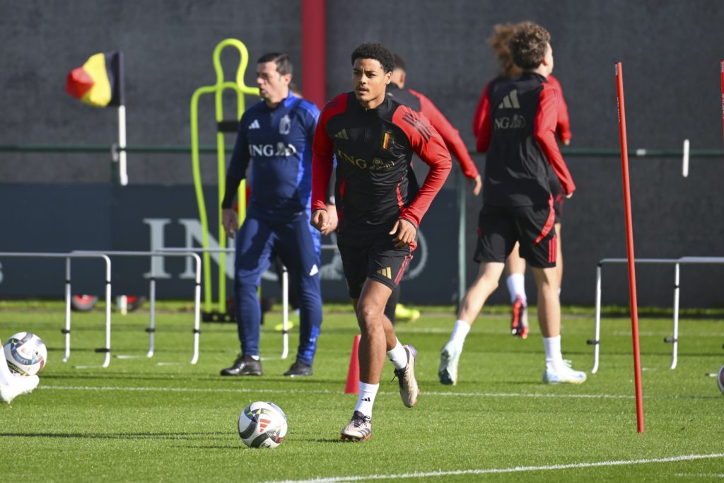 Belgian National Football Team Media Activities 08/10/2024