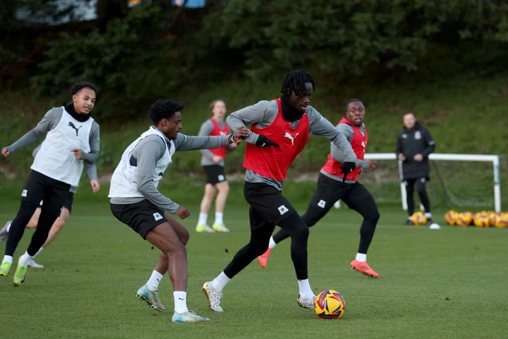 Plymouth Argyle Training Session
