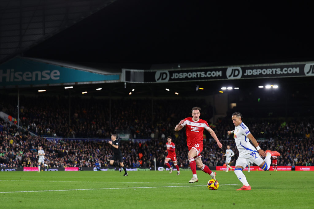 Leeds United FC v Middlesbrough FC - Sky Bet Championship