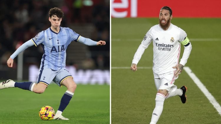 Archie Gray and Sergio Ramos.