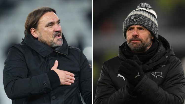 Daniel Farke and Paul Warne.