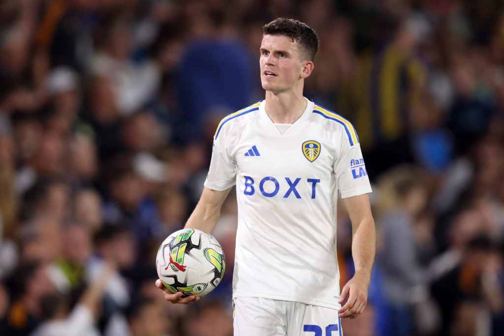 Sam Byram in action for Leeds United.