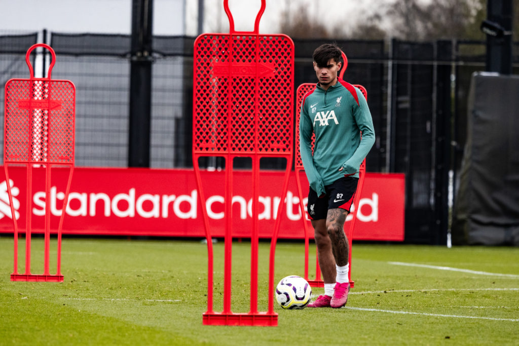 Liverpool U21 Training Session