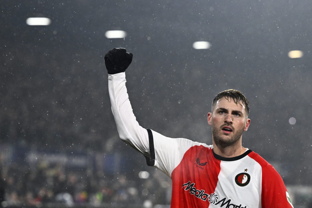 Santiago Gimenez at Feyenoord.