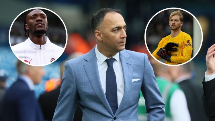 Paraag Marathe, President of 49ers Enterprises, is walking the Elland Road pitch before the Sky Bet Championship match between Leeds United and Sou...