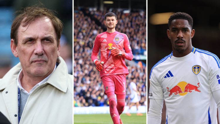 A split image of Former Millwall player, Tony Cascarino, attends a pre-match tribute to the late John Docherty before the Sky Bet Championship matc...