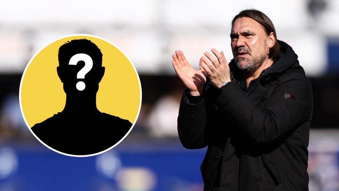 Leeds United manager Daniel Farke during the Sky Bet Championship match between Queens Park Rangers FC and Leeds United FC. Inset, a mystery player.
