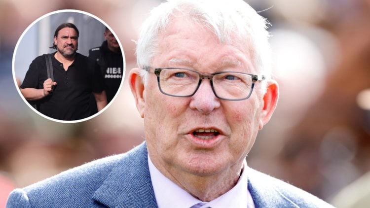Main image, Sir Alex Ferguson watches the racing as he attends day 1 'Champion Day' of the Cheltenham Festival at Cheltenham Racecourse on March 11...