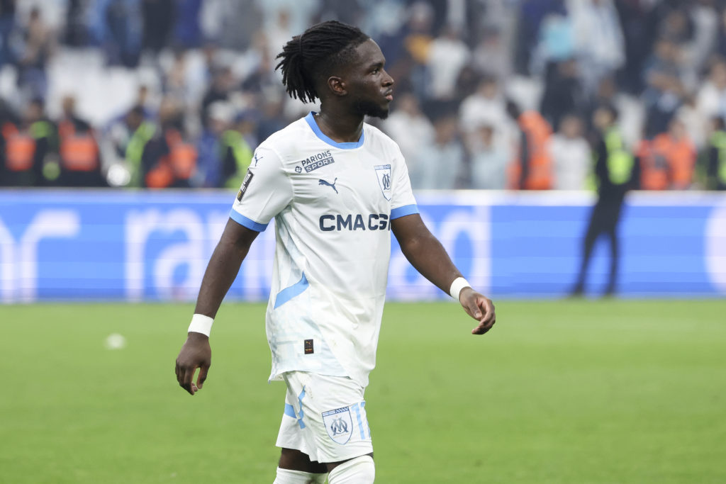Jonathan Rowe in action for Marseille.