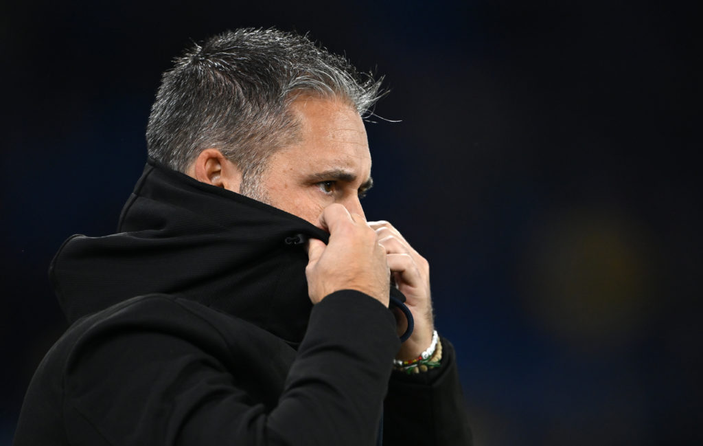 Leicester boss Marti Cifuentes during his QPR spell.