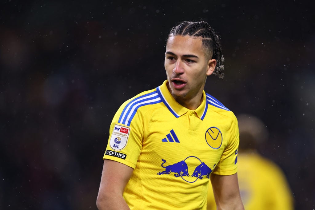 Mateo Joseph in action for Leeds.
