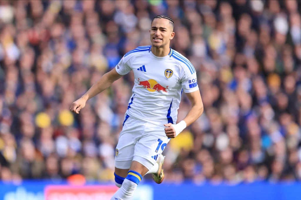 Mateo Joseph in action for Leeds.