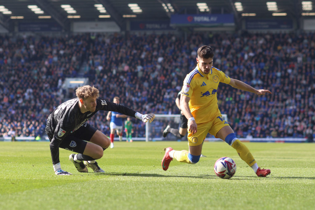 Portsmouth FC v Leeds United FC - Sky Bet Championship