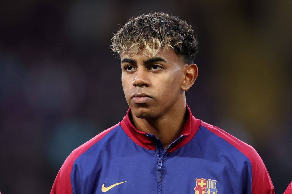 FC Barcelona forward Lamine Yamal