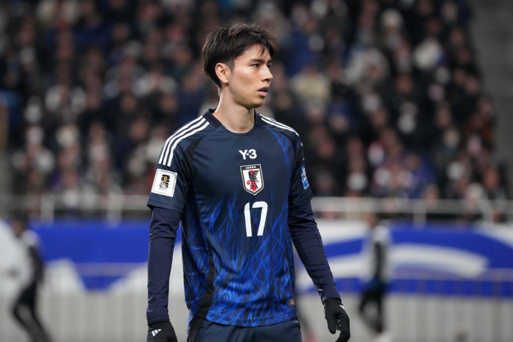 Ao Tanaka in action for Japan.