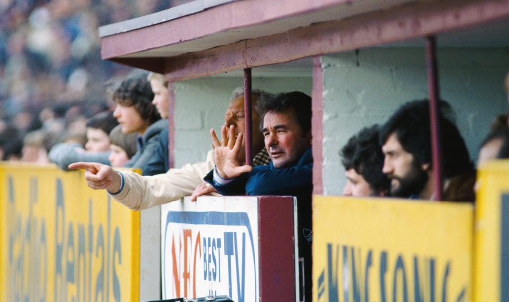 Brian Clough Nottingham Forest Manager 1980