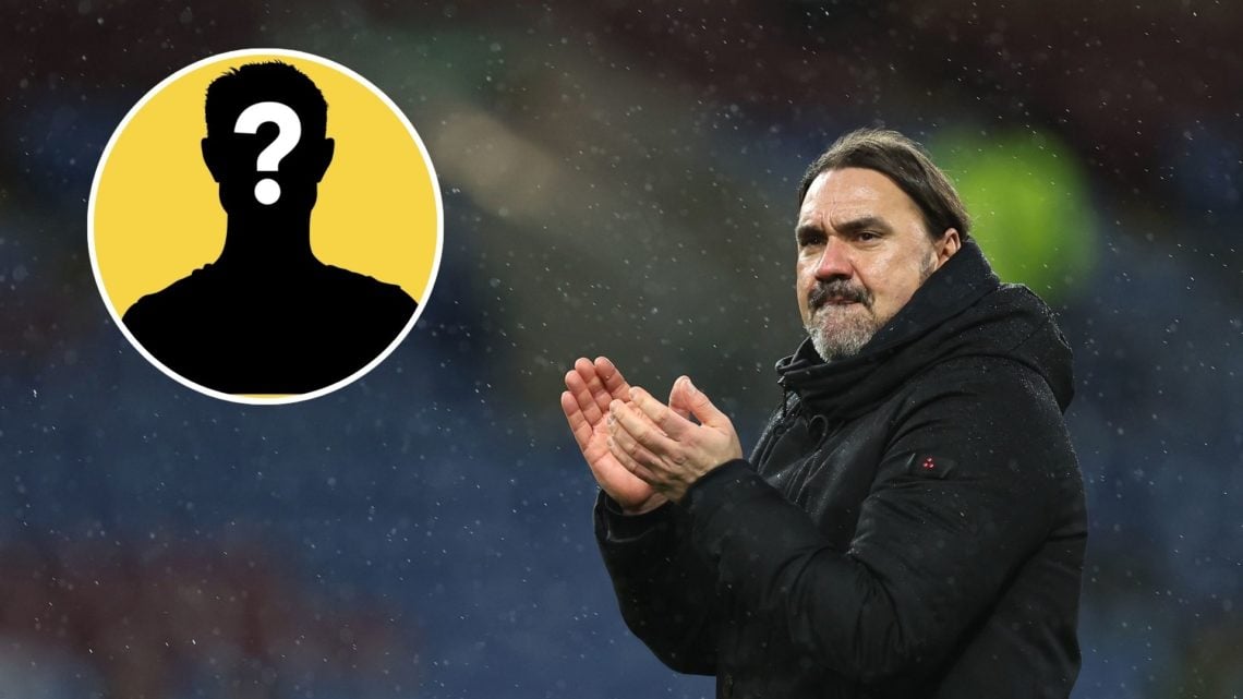 Daniel Farke, Manager of Leeds United, applauds after the Sky Bet Championship match between Burnley FC and Leeds United. LUN Mystery player icon.