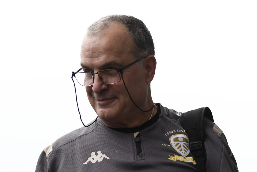 Marcelo Bielsa during his stint as Leeds United manager.