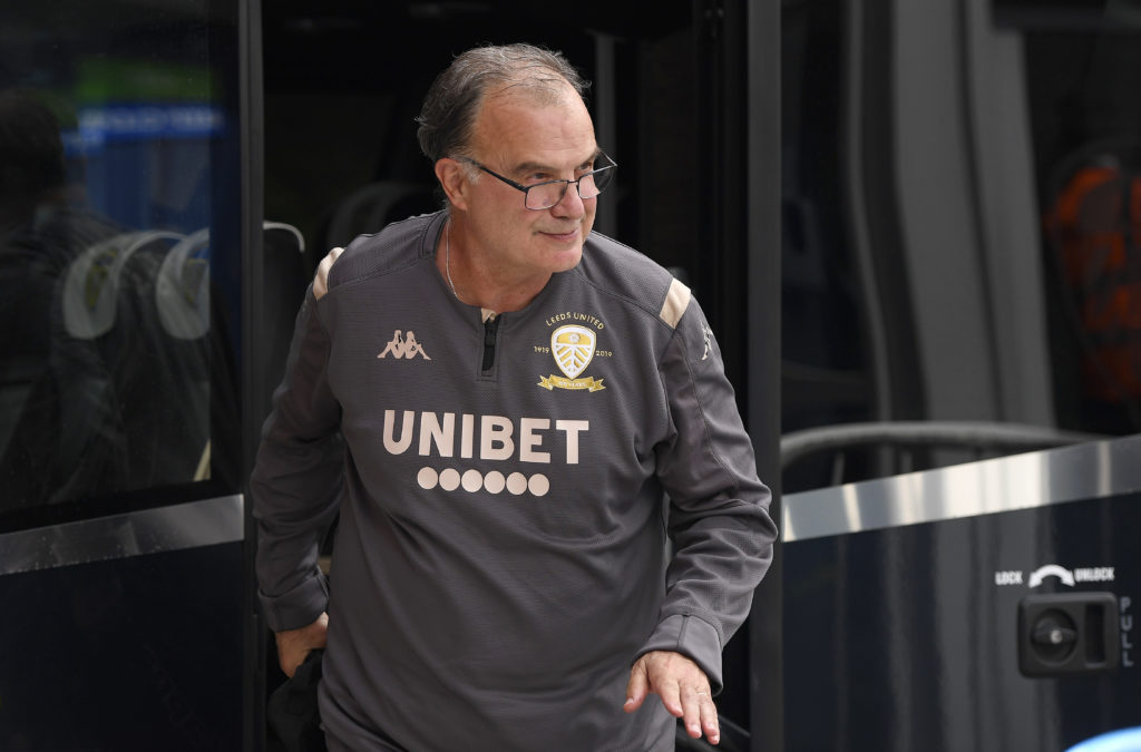 Marcelo Bielsa during his stint as Leeds United manager.