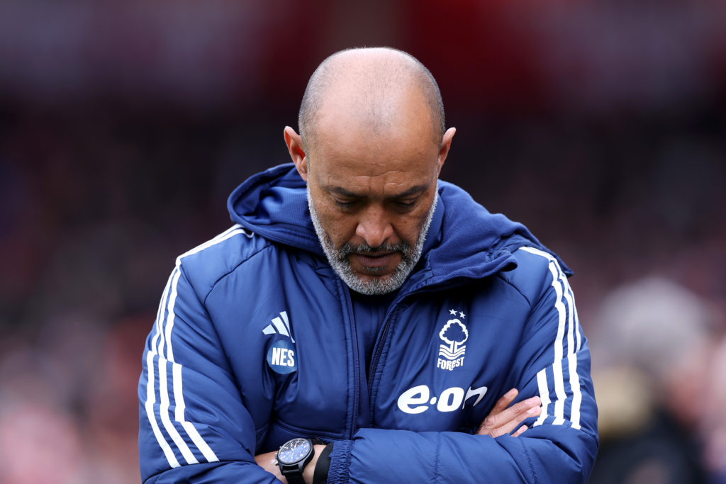 Nuno during his time as Forest manager.