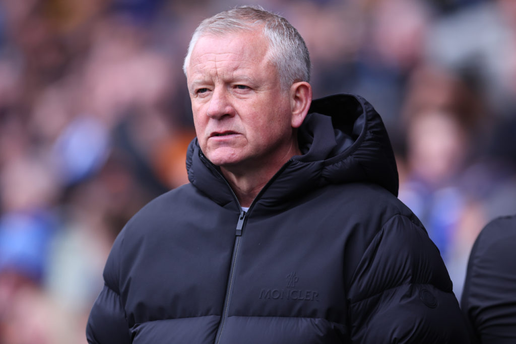 Sheffield United manager Chris Wilder