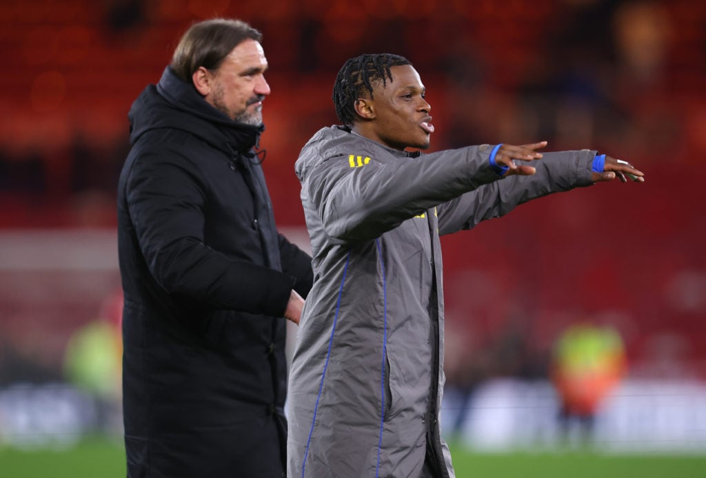 Daniel Farke and Largie Ramazani