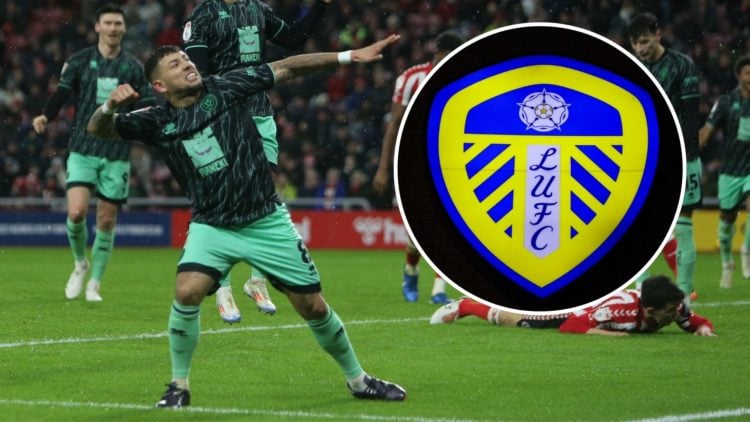 Main image, Gustavo Hamer celebrates Sheffield United's goal during the Sky Bet Championship match between Sunderland and Sheffield United at the S...