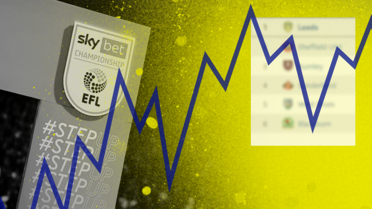 Illustration image of Championship promotion in Leeds United colours
