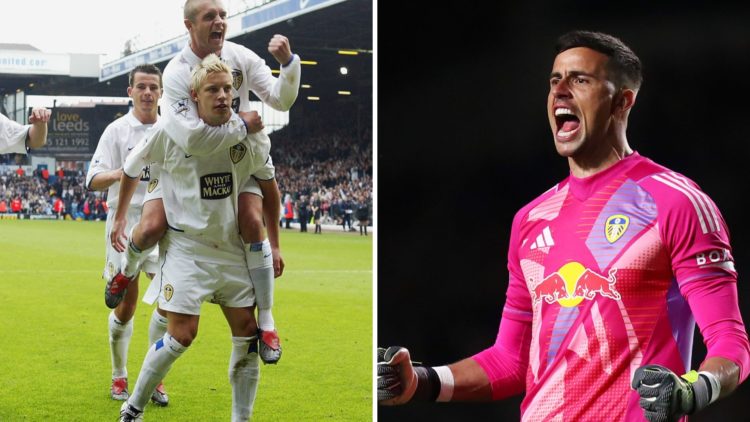 Dom Matteo celebrates a goal during his playing days with Leeds United as Karl Darlow continues to impress.