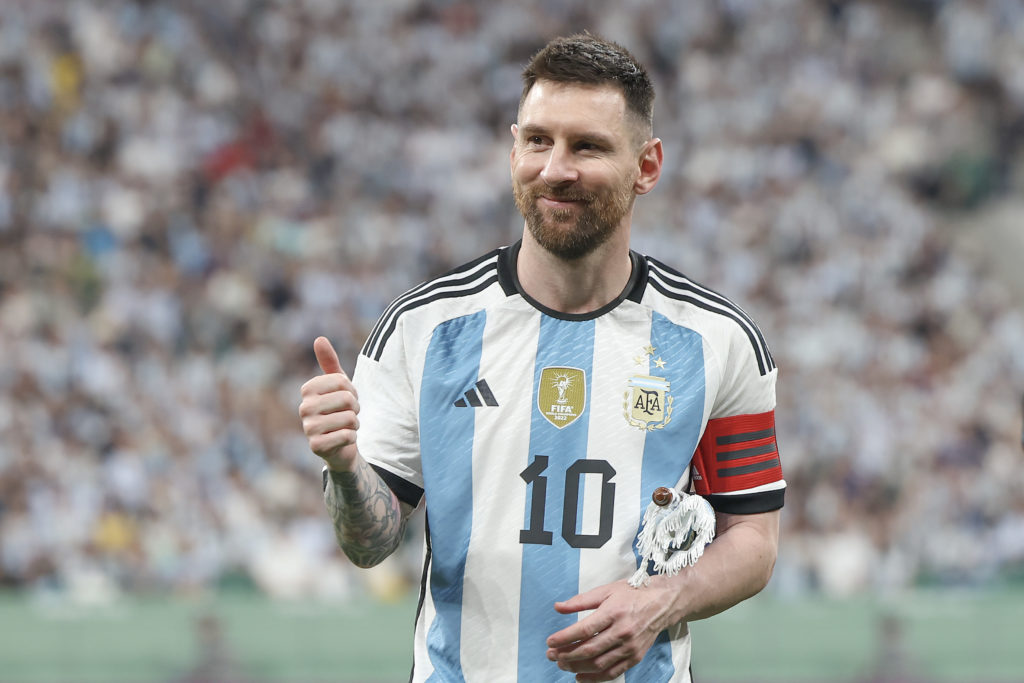 Lionel Messi ahead of a clash between Argentina and Australia.