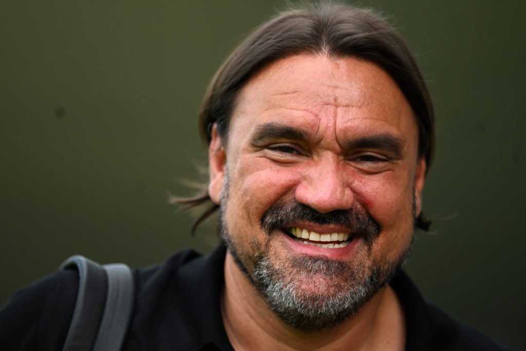 Daniel Farke smiles ahead of Leeds United and Plymouth Argyle.