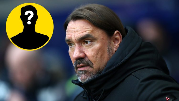 Daniel Farke manager of Leeds United in 2025. Inset, LUN Mystery Player Icon.