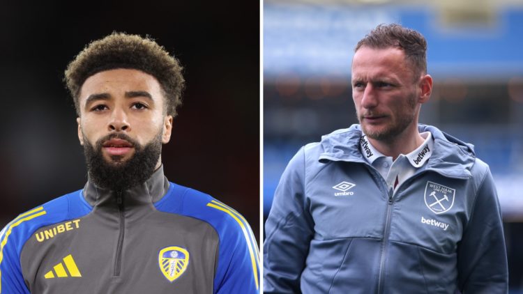 Jayden Bogle ahead of a Leeds match and Vladimir Coufal prior to a West Ham game.
