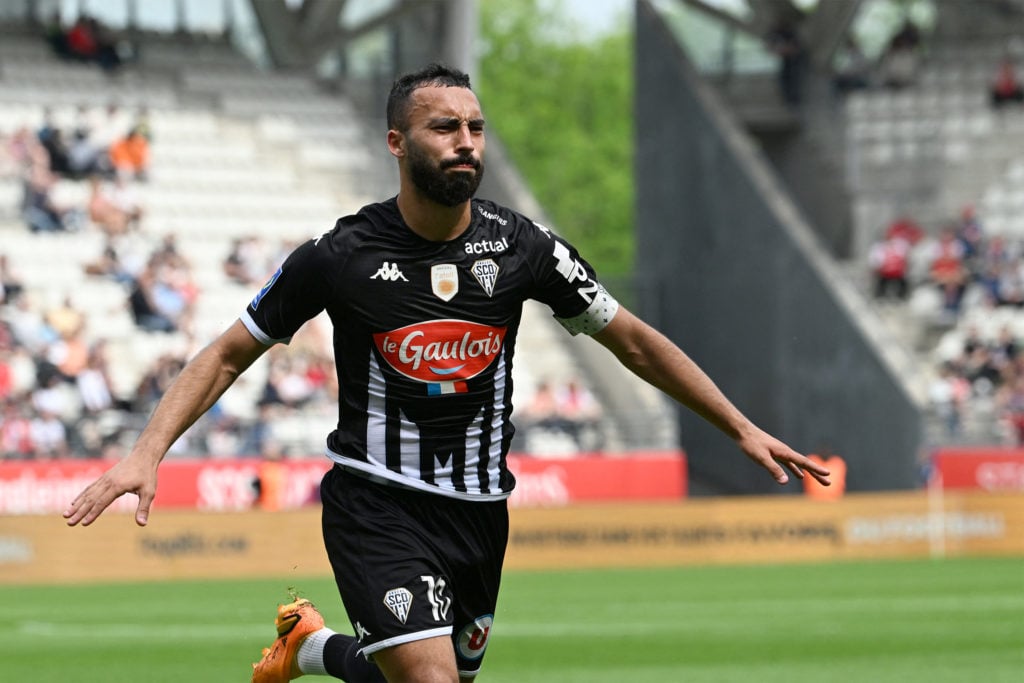 Himad Abdelli in action for Angers last season.