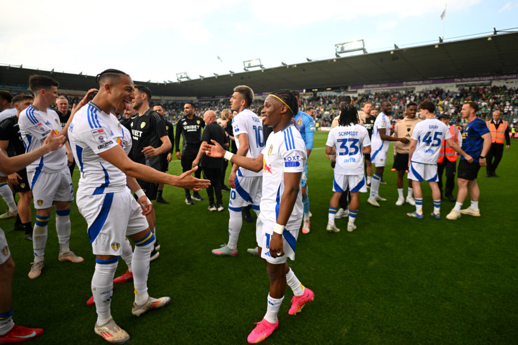 Mateo Joseph celebrates winning promotion.