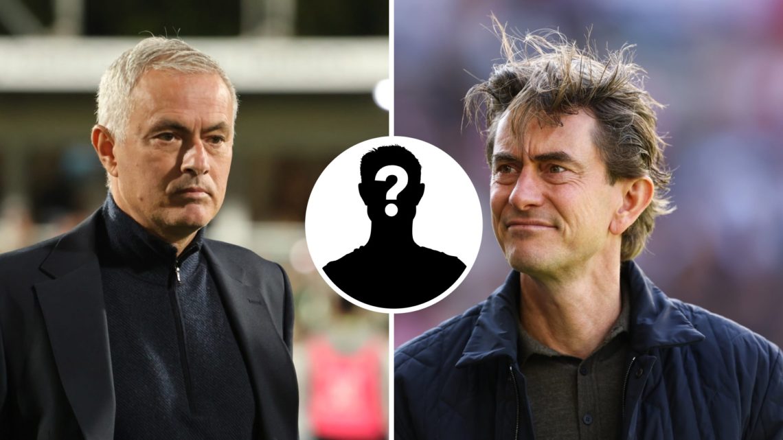 Jose Mourinho ahead of a Fenerbahce match and Tottenham's new boss Thomas Frank.