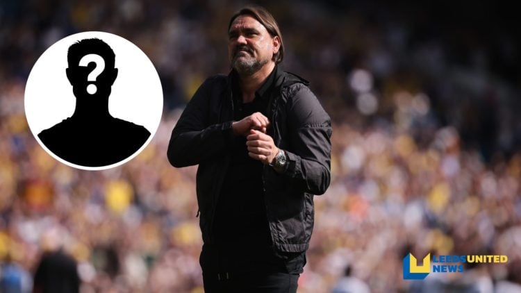 Daniel Farke celebrates with fans after a Leeds United victory.