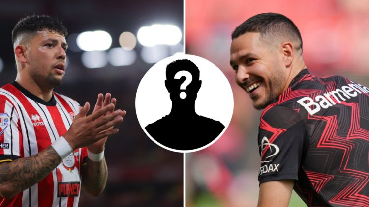 Hamer looks for Sheffield United and Buendia during a Bayer Leverkusen spell.