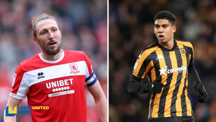 Luke Ayling captains Middlesbrough while Cody Drameh tries his luck with Hull.