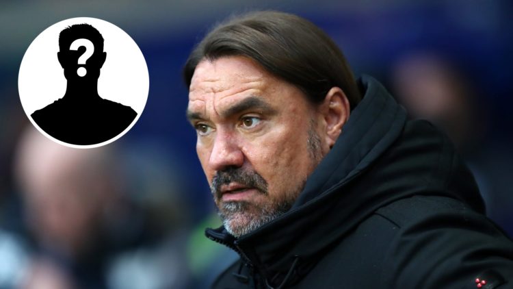 Leeds United manager Daniel Farke in 2025. Inset, LUN Mystery Player Icon.