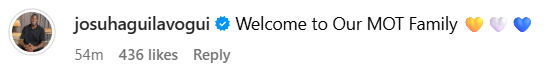 Screenshot of Josuha Guilavogui welcoming new signing Lukas Nmecha to Leeds United.
