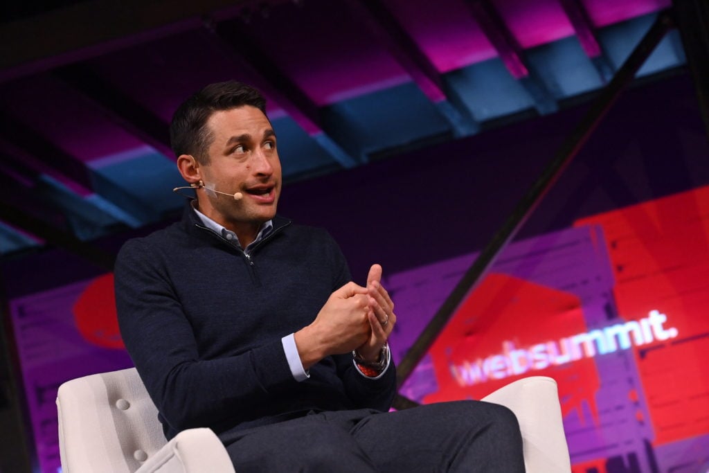 The Athletic's David Ornstein at the Web Summit in 2022.
