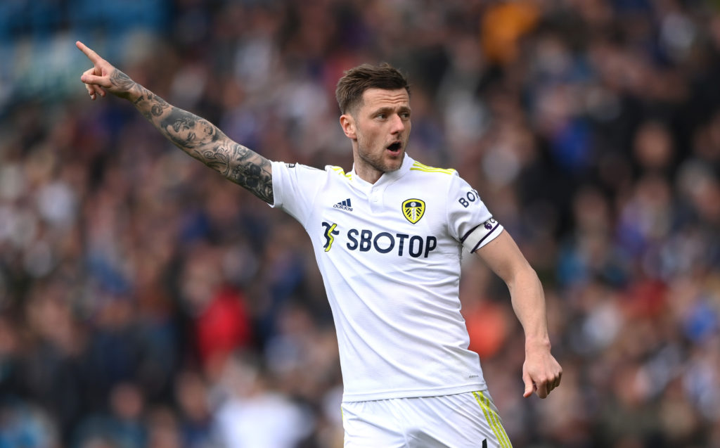 Leeds United captain Liam Cooper.