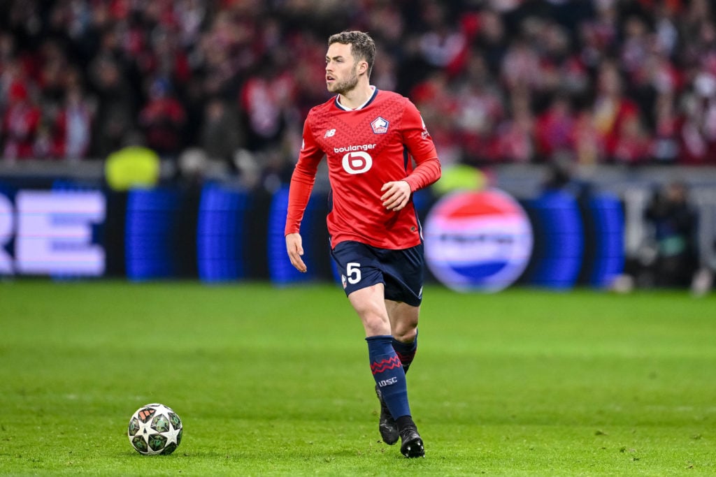 LOSC Lille left-back Gabriel Gudmundsson