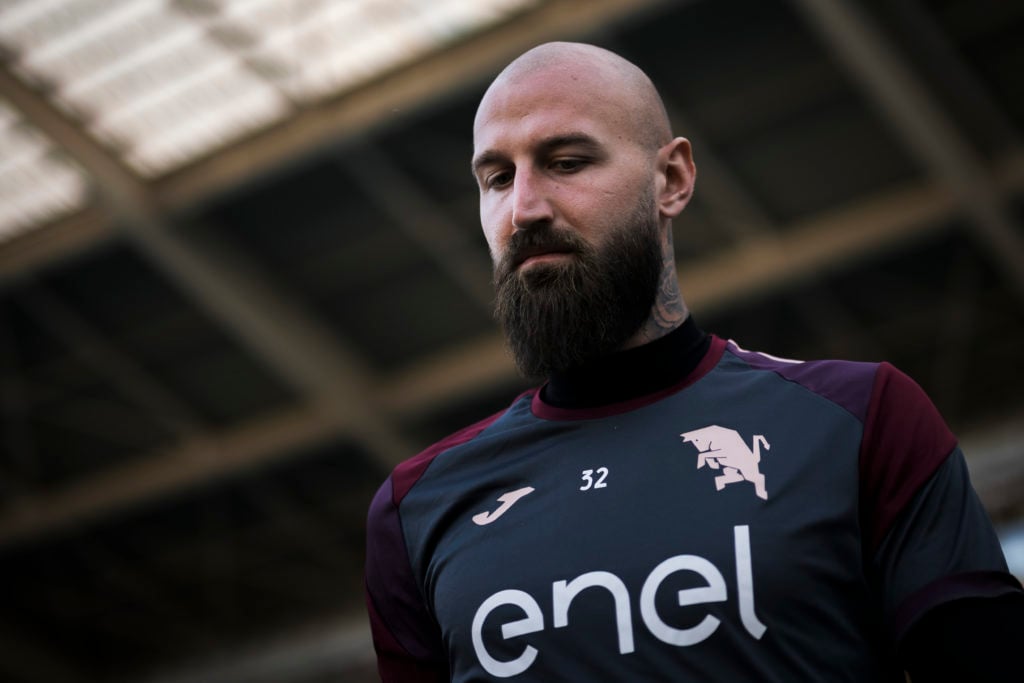 Vanja Milinkovic-Savic of Torino FC looks on prior to a Serie A game.