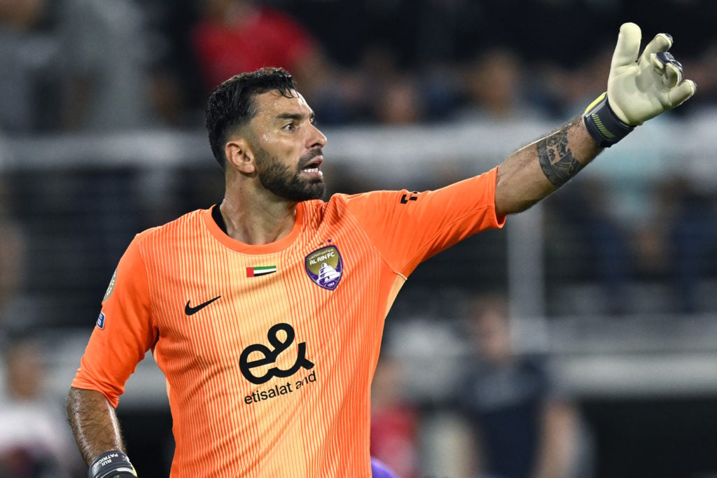 Rui Patricio in action for Al Ain at the Club World Cup.